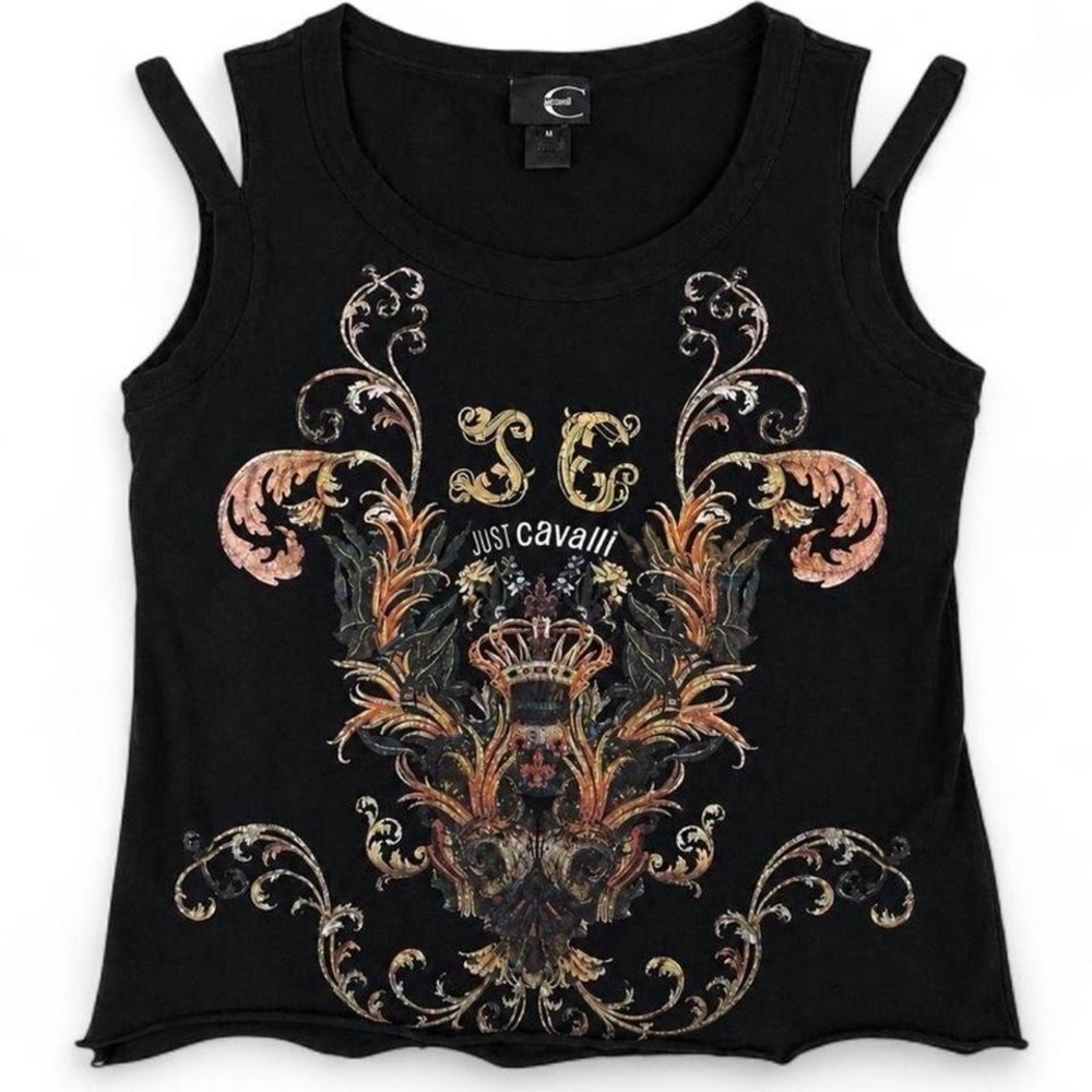 Cavalli Vintage Graphic Top